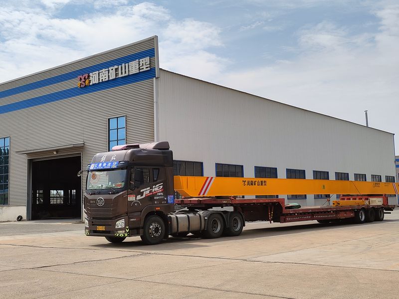 電動單梁起重機 HD5t—22.5m 制作完成，發往江西南昌交付客戶使用。